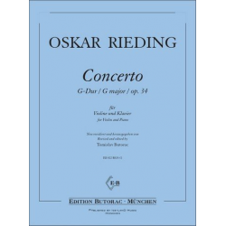 Concerto G-Dur op.34 (1. Lage) - Oskar Rieding