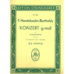 Konzert g-Moll op.25 für - Felix Mendelssohn-Bartholdy