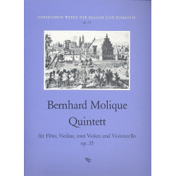 Quintett op.35 für Flöte, Violine, - Bernhard Molique
