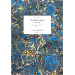Pièces de viole livre 4 - Marin Marais