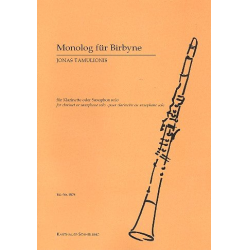Monolog für Birbyne für - Jonas Tamulionis