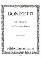 Sonate : für Violine und Klavier - Gaetano Donizetti