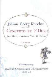 Konzert F-Dur für Horn und Streicher - Johann Georg Knechtel