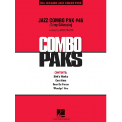 Jazz Combo Pak #46 (Dizzy Gillespie) - John "Dizzy" Gillespie / Arr. Mark Taylor