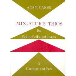 Carriage and Pair for piano trio - Adam Carse
