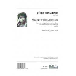 Messe op.167 -Cecile Louise S. Chaminade