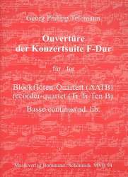 Ouvertüre zur Konzertsuite F-Dur - Georg Philipp Telemann