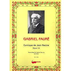 Cantique de Jean Racine op.11 for 2 guitars - Gabriel Fauré
