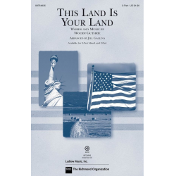 This Land Is Your Land - Woody Guthrie / Arr. Jill Gallina