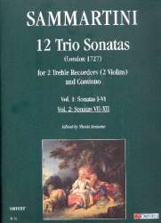 12 Trio Sonatas vol.2 (no.7-12) - Giuseppe Sammartini