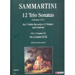 12 Trio Sonatas vol.2 (no.7-12) -Giuseppe Sammartini