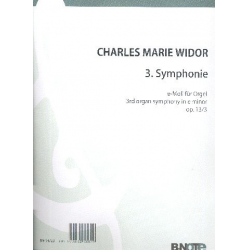 Sinfonie e-Moll Nr.3 op.13,3 für Orgel - Charles-Marie Widor