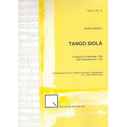 Tango siolá : für Klarinette und Bassklarinette - Alois Wimmer