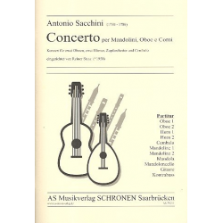 As75211-04 Konzert für 2 Oboen, 2 Hörner, - Antonio Maria Gaspar Sacchini