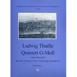 Quintett g-Moll o.op. für Klavier -Ludwig Thuille
