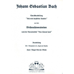 Ach mein herzliebes Jesulein für 3 Trompeten - Johann Sebastian Bach