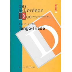 Tango-Triade für Akkordeon-Duo - Jürgen Löchter