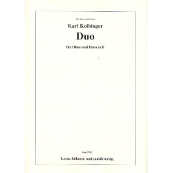 Duo für Oboe und Horn in F - Karl Kolbinger