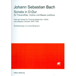 Sonate D-Dur BWV1028 - Johann Sebastian Bach