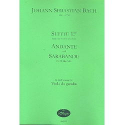 Suite Nr.1 für Violoncello, - Johann Sebastian Bach