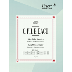 Sämtliche Sonaten Band 4 - Carl Philipp Emanuel Bach