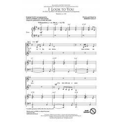 I Look To You -Robert Kelly / Arr.Mark Brymer