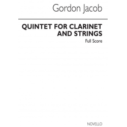 Quintet : for clarinet, 2 violina, viola - Gordon Jacob