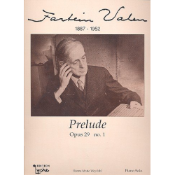 Prélude op.29,1 für Klavier - Fartein Valen