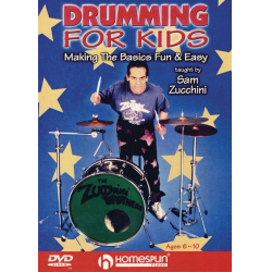 Drumming for kids DVD-Video -Sam Zucchini