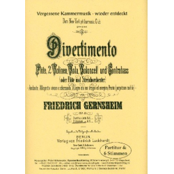 Divertimento E-Dur op.53 - Friedrich Gernsheim