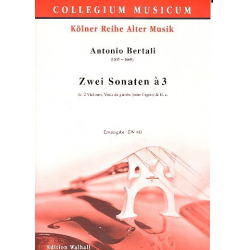 2 Sonaten a 3 - Antonio Bertali