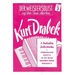 Der Meistersolist Band 5 für Akkordeon -Kurt Drabek