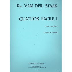Quatuor facile no.1 - Pieter van der Staak