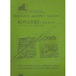 Konzert G-Dur KV313 für Flöte und - Wolfgang Amadeus Mozart