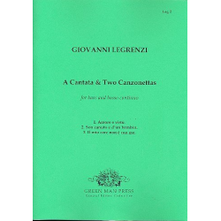 A cantata and 2 canzonettas - Giovanni Legrenzi