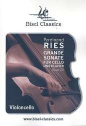 Grande sonate op.20 für Violoncello - Ferdinand Ries