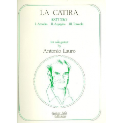 La Catira Estudio for solo guitar - Antonio Lauro
