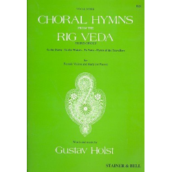 Choral Hymns from the Rig Veda vol.3 -Gustav Holst