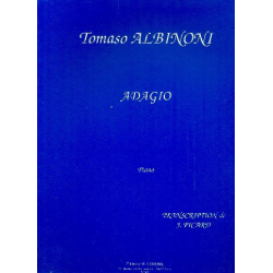 Adagio sol mineur pour piano - Tomaso Albinoni