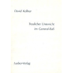 Treulicher Unterricht im Generalbass - David Kellner