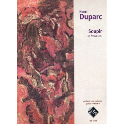 Soupir pour orchestre de guitares - Henri Duparc