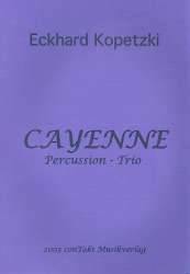 Cayenne für Percussion-Trio - Eckhard Kopetzki