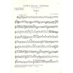 Sinfonia Wq174 - Carl Philipp Emanuel Bach
