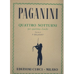 4 Notturni für Streichquartett - Niccolo Paganini