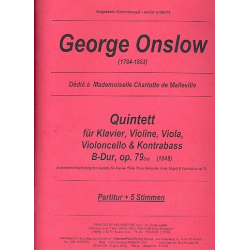 Quintett B-Dur op.79bis für - George Onslow
