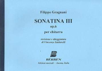 Sonate 3 Op 6 - Filippo Gragnani