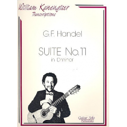 Suite d minor no.11 for guitar - Georg Friedrich Händel (George Frederic Handel)