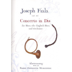 Konzert Es-Dur für Englischhorn (Horn) und Orchester - Joseph Fiala