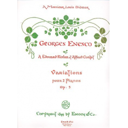 Variations op.5 pour - George Enescu