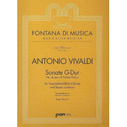 Sonate G-Dur Nr.4 - Antonio Vivaldi